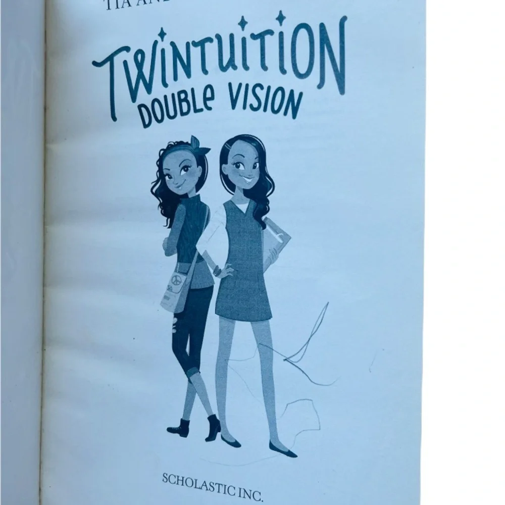 Tia and Tamara Twintuition Double Vision Book